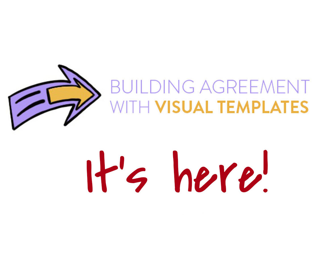 I promised to be back with a mini-course to help you boost collaboration in problem solving processes by becoming a pro with visual templates. Guess what (drum roll)………. IT’S HERE FRIENDS &amp; FELLOW MEDIATORS!! 

Check it out >>
bigbeginningsinvisualmediation.com/building-agree…