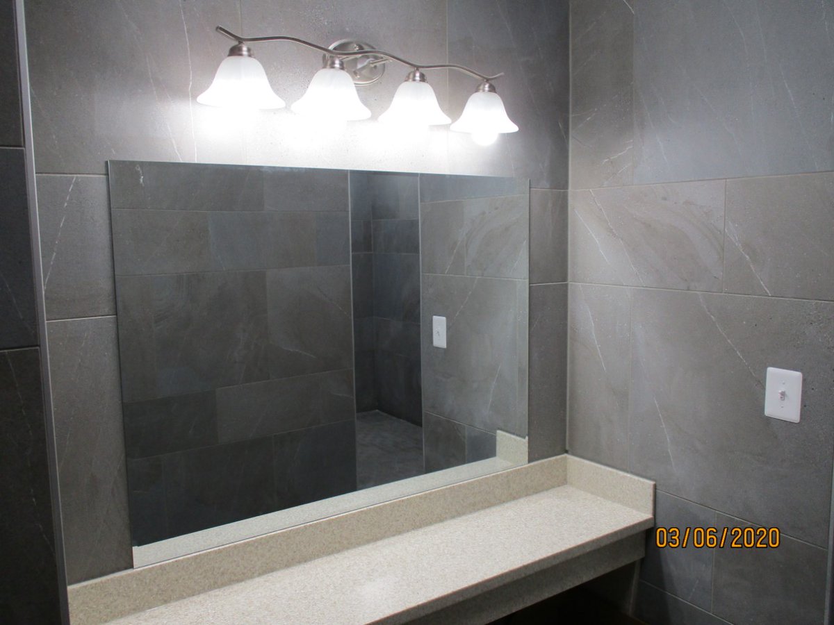 NJTRANSIT's tweet photo. Crews recently completed a gut renovation of the bus operator restrooms at Howell Bus Garage. https://t.co/3mMrGYzAQp