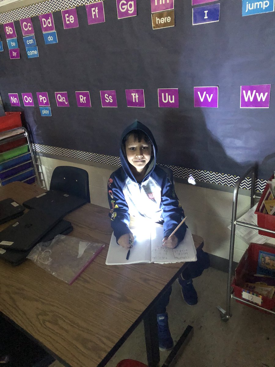 Miss_Hotz's tweet photo. Students used their observation skills to see how light interacted with objects and their physical properties! #spottedatLOW https://t.co/vXOuJRo2fn