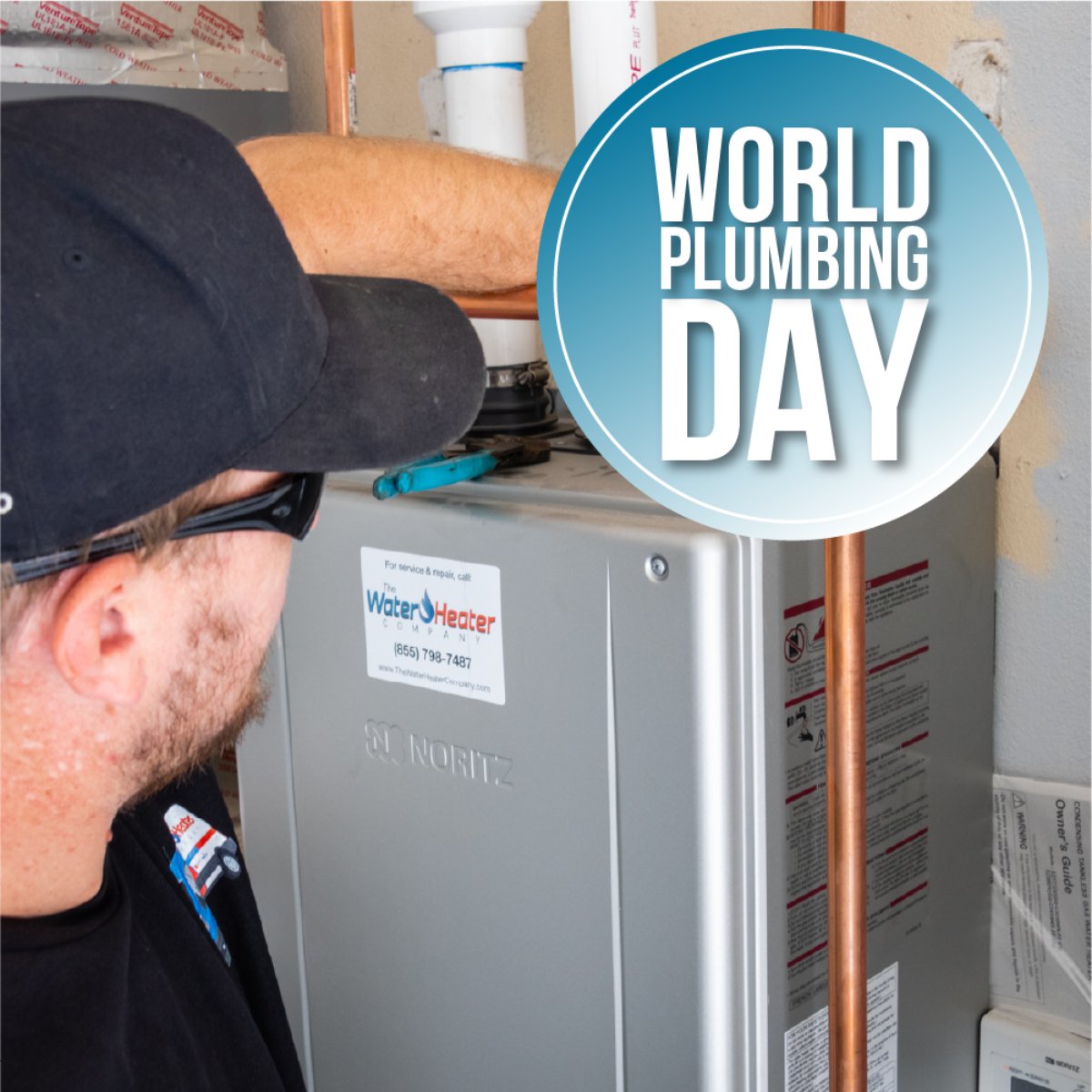 TheWtrHtrCo's tweet photo. Today is World Plumbing Day! We recognize the vital impact of the plumbing community and thank all of the plumbers out there. https://t.co/eSzBoqSk7h