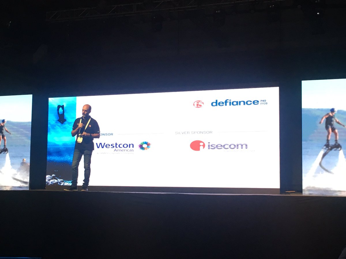 F5_latam's tweet photo. Empezamos con la jornada de hoy #F5DefianceAr ¡A desafiar los límites! Por cada posteo con la etiqueta donaremos $1 USD a la Fundación Centro del Cielo. #F5LATAM #Security https://t.co/hfe4GfIhDS
