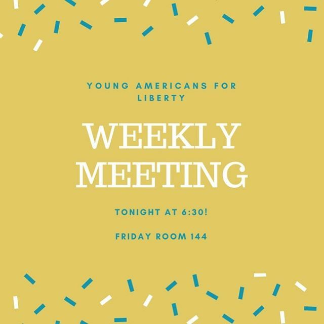 49ersForLiberty's tweet photo. Welcome back and YES, we are having a meeting tonight! 
We are following closely with the university’s decision about COVID-19 and will follow when necessary. We look forward to everyone coming out tonight and having a great discussion after a long week … https://t.co/tUgvJpuePO https://t.co/Sgjhg017mh