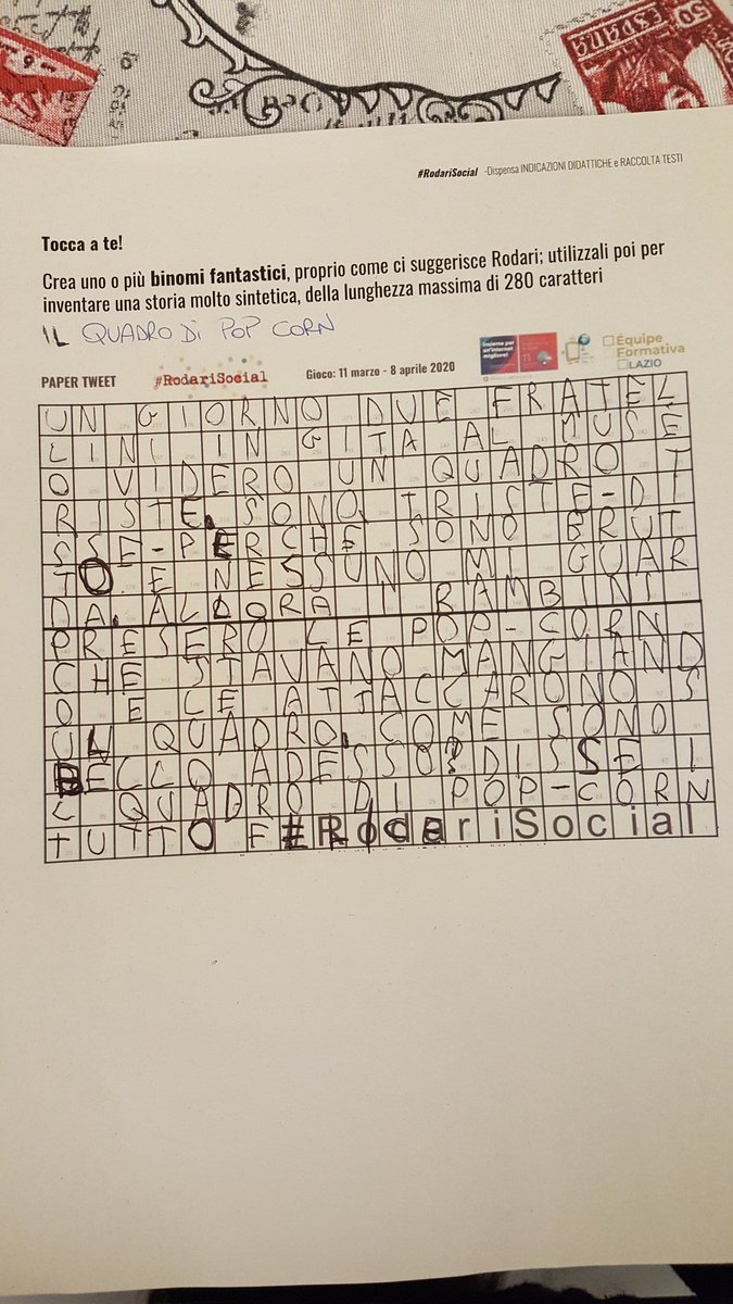 1B_Mar
Quadro+pop corn #RodariSocial