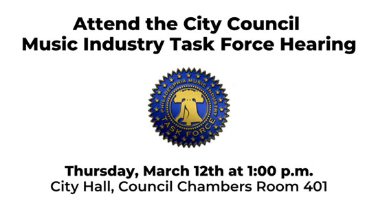 iradiophilly's tweet image. Attention Philly Music People! 
Attend the City Council Music Industry Task Force Hearing!

Thursday, March 12, 1 p.m., City Hall, Council Chambers Room 401

READ: iradiophilly.com/conversation.p…

#phllive #phillymusic