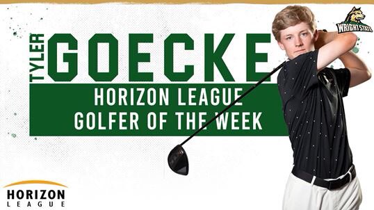 Wright State Golf (@wrightstategolf) on Twitter photo Tyler Goecke named <a href="/HorizonLeague/">Horizon League</a> Golfer of the week! #FullRaid
wsuraiders.com/news/2020/3/11… Tyler Goecke named <a href="/HorizonLeague/">Horizon League</a> Golfer of the week! #FullRaid
wsuraiders.com/news/2020/3/11…