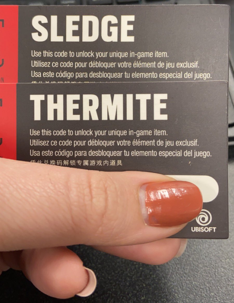 Goddess_R6's tweet photo. We found some extra codes laying around, so if y’all want some in game charms here’s a little giveaway for ya :D 

All you gotta do is:
-Follow @SoniqsEsports and myself
-Rt
-Have fun 

Winner is announced on Friday the 13th 😎 https://t.co/u2umz6tHSI