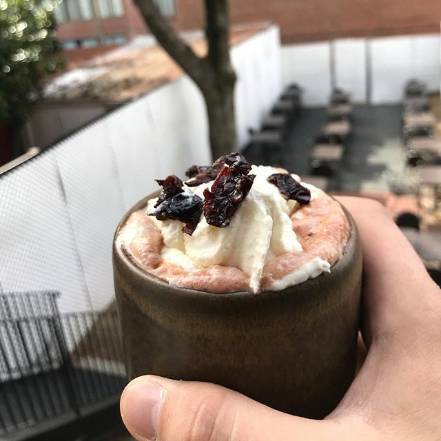 Check out our new flavor infusion! Inspired by the blooming cherry blossoms, and for a limited time only, Hibiscus Blossom Hot Chocolate! Topped with fresh vanilla whip and cherry’s! Come grab one today, enjoy the spring weather on our patio and make thi… ift.tt/3aEJbDA