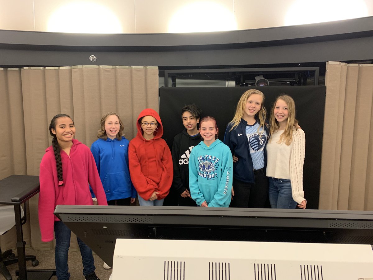 mr_funk30's tweet photo. Here are a few of the 7th-grade students that presented their Star Stories in the Educational Theater on Monday.  Great job! https://t.co/mIKZZEMF8d