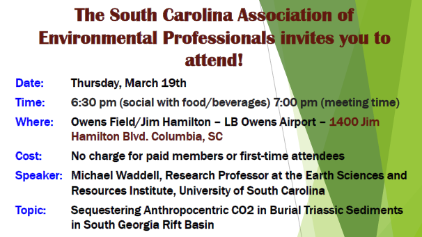 _SCAEP's tweet photo. March meeting in Columbia is coming up! https://t.co/gjLif6FJiD