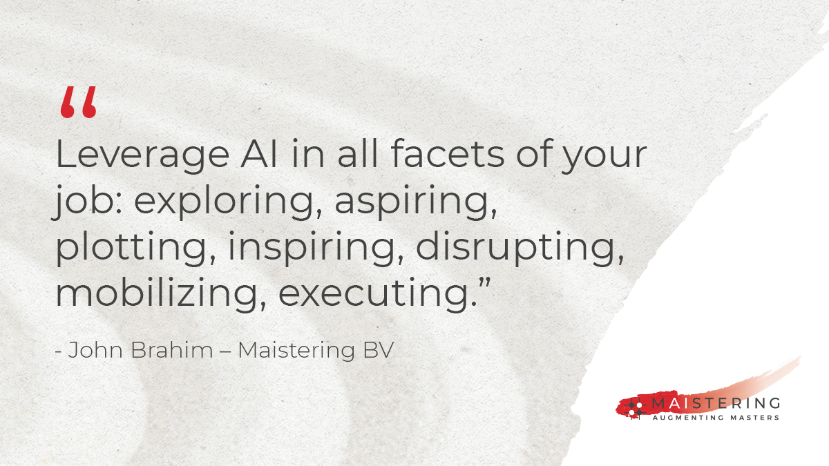 maistering's tweet photo. John Brahim, CEO & AI Business Architect at #Maistering BV reveals how leaders can successfully implement AI to capture leadership in the retail industry. Click here to read more: https://t.co/grUPgg9G1J
#MasterCollections #MagicalBusinessJourneys #SmartRetailNorway https://t.co/ic77D2VerQ