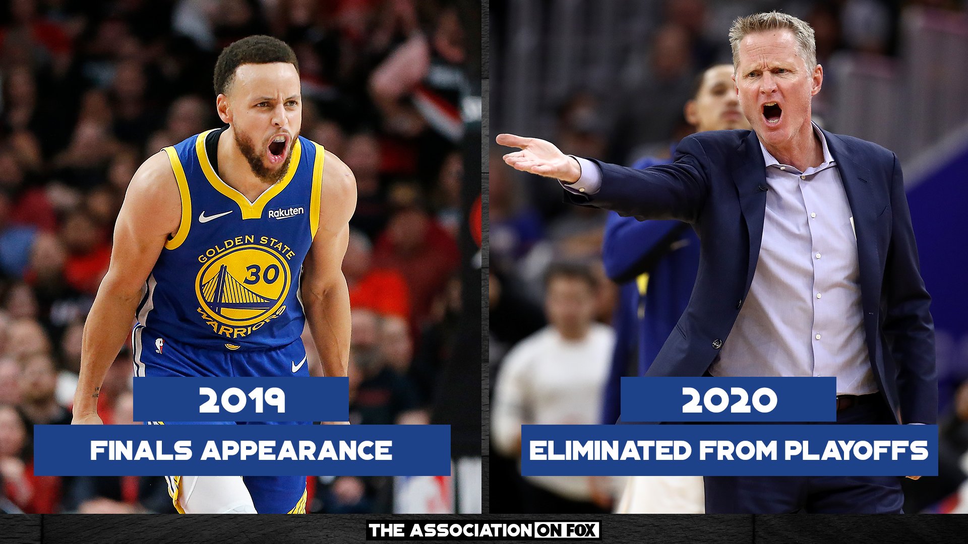 The Association on FOX on Twitter "😬 The Warriors are the first team