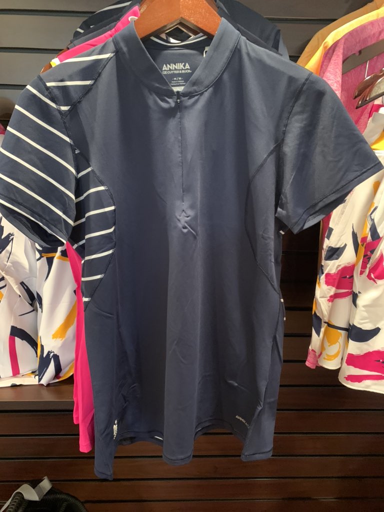 HolstonHillsCC's tweet photo. The new ANNIKA Collection by Cutter &amp; Buck, ladies line, has arrived in the HHCC Golf Shop. The colors definitely shout SPRING! Swing by the shop today, if we don’t have your size we can order it (7-10 days turnaround). #Holstonhillscc #Mcconnellgolf #AnnikaCollection https://t.co/e23ZtMmbs9