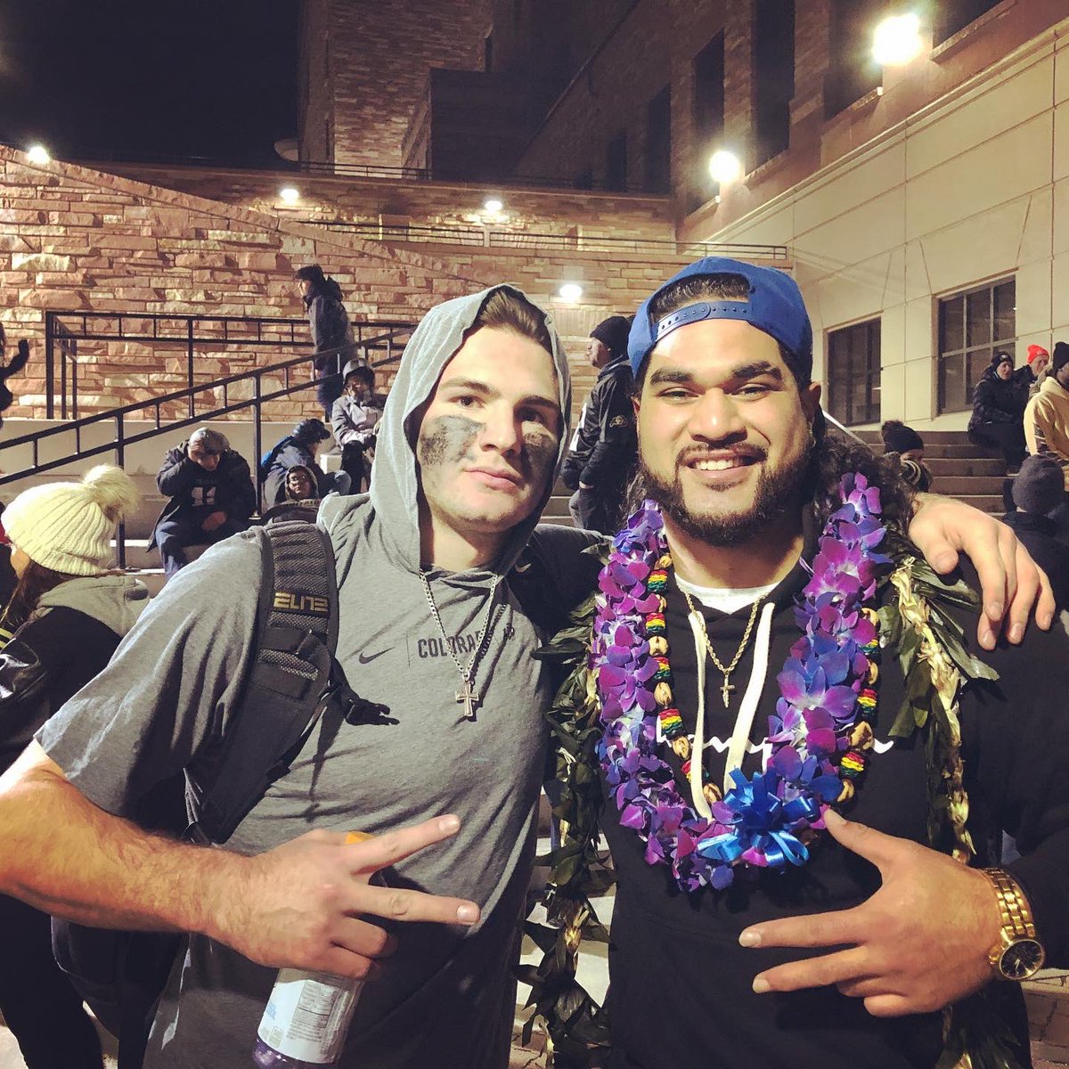 CoachTTMP's tweet photo. Blood couldn’t make me any closer to these young men I love you guys beyond words. Have great Pro Days today at Colorado. Always #SkoBuffs #TMPMafiaAlumni @BBisharat #NJFalo 🏁👌🏾#WhiteCoCo #NJDaBeast https://t.co/LVz1a6KcpJ