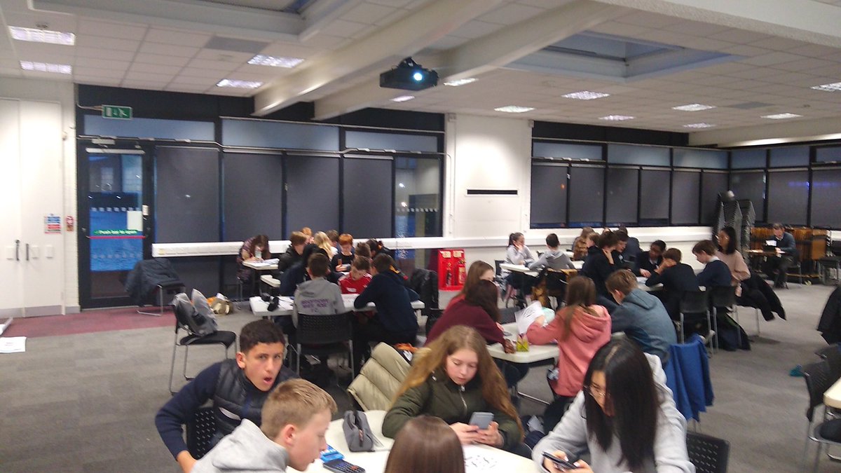 Tonight we are launching the poster competition. But first one of <a href="/UKMathsTrust/">UK Maths Trust</a> fiendish cross numbers! <a href="/YorkISSP/">York ISSP</a> <a href="/UoYVolunteering/">UoY Volunteering</a>