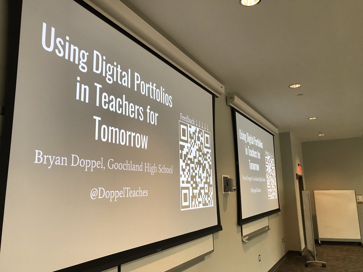 BryanDoppel's tweet image. Ready to present! #EdtechRVA2020