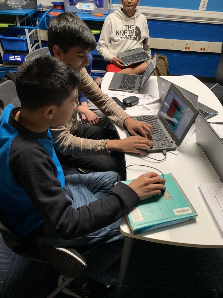 Knopf_Math's tweet image. And they’re off!!! My #APCSP students officially started their Create Performance Task for the AP Exam. I’m #MineolaProud of how hard they’ve been preparing, and I know they’ll do great. We’re 3 hours down with 9 to go! #APComputerSciencePrinciples