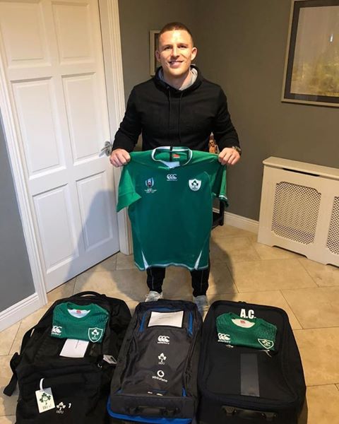 MakeAWish_ie's tweet photo. Our wonderful Ambassador #AndrewConway has launched an amazing #WishDay fundraiser to help grant wishes! He is giving away signed @IrishRugby kit bags! Donate and enter now! Full details here: https://t.co/RZHyNuIPXr #ForTheKids https://t.co/v5CJHskBVb