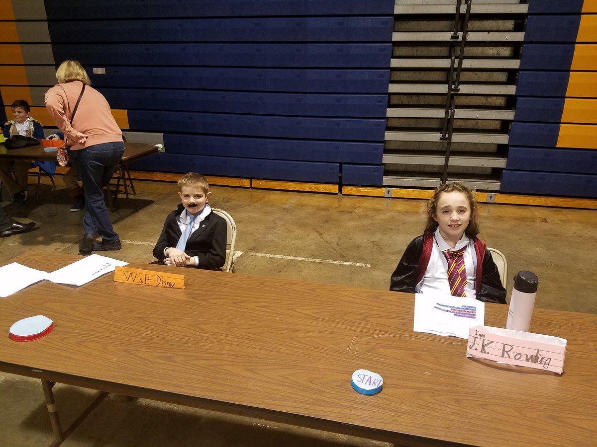 OLLIndy's tweet photo. More from our 3rd grade wax museum! https://t.co/Xqox5zCwzS