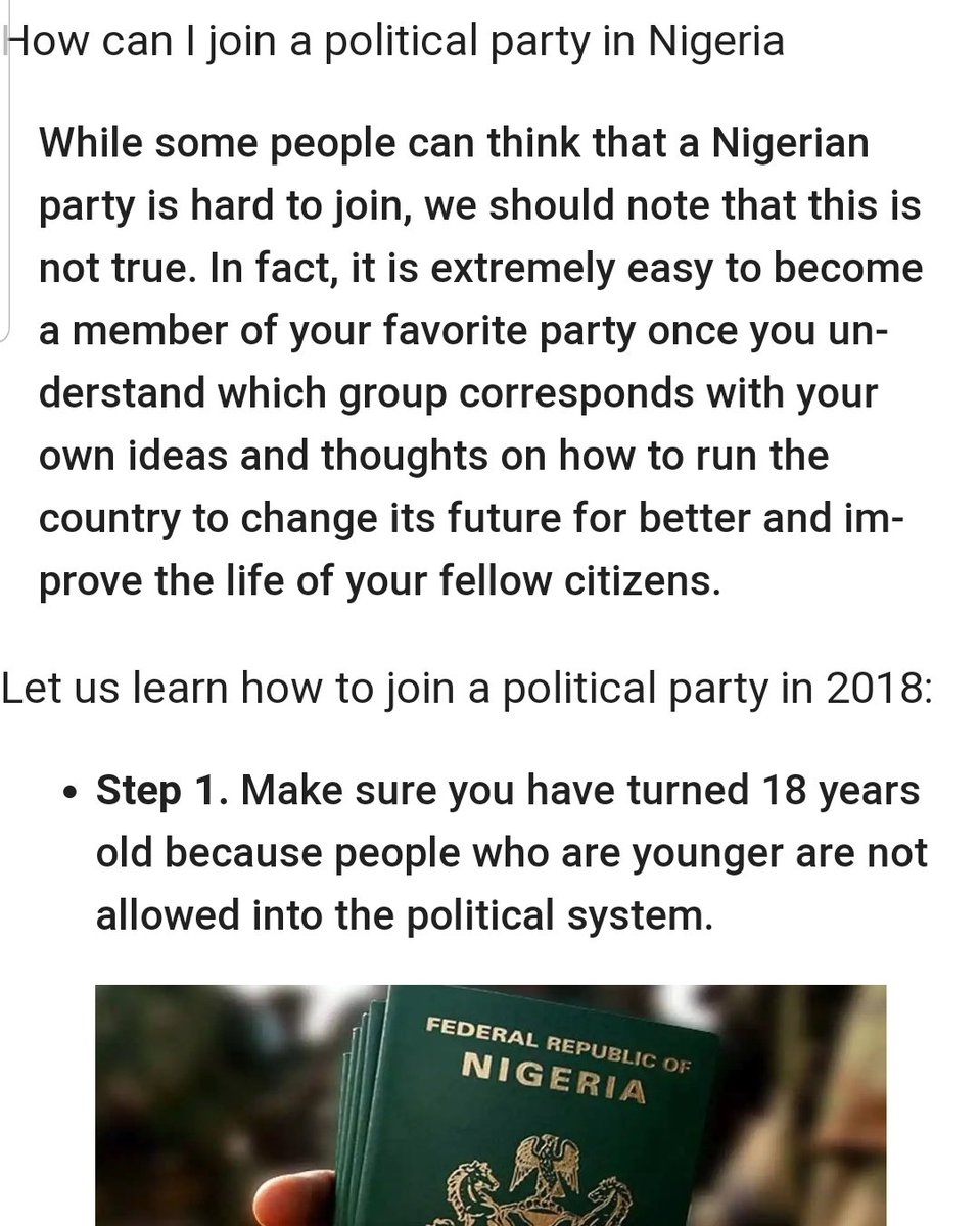 IkejaLagos's tweet photo. How to join a political party in Nigeria?

NASS
Lagos State
INEC
APC
PDP
NIGERIA https://t.co/IFCRw2uCga