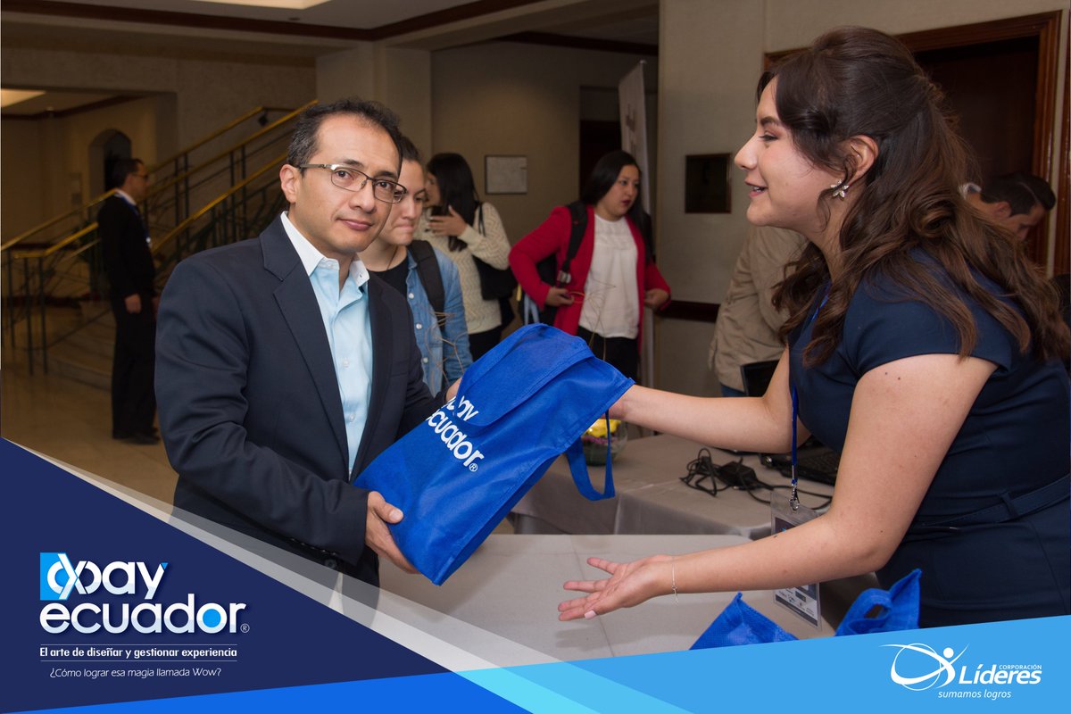 corp_lideres's tweet photo. 📌El evento más importante a nivel mundial sobre la experiencia del cliente dio inicio hoy en el @JWMarriottQuito, para conseguir ese anhelado WOW😲 del cliente e ir más allá de satisfacer sus necesidades👌.

#CxDayEcuador #CXDay #CustomerExperience #CX #EfectoWow https://t.co/DLqWQ3DMZC