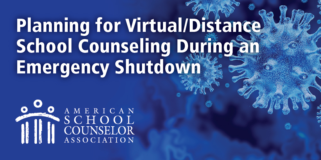 ASCAtweets's tweet photo. Is your school talking shutdown? Here's what school counselors need to consider to continue providing school counseling services to students.
https://t.co/K5ZiTsnpDn https://t.co/SntiXDmyGf