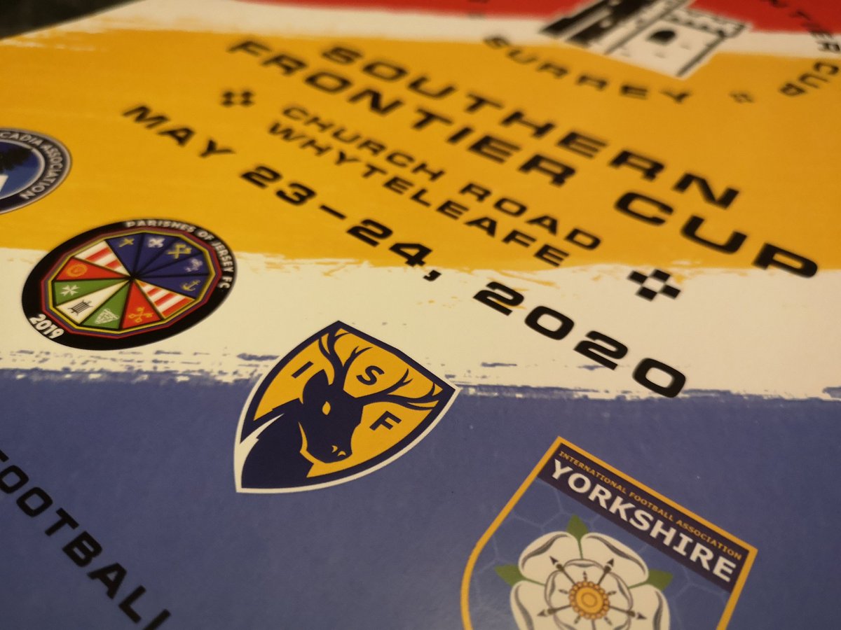 IntSurFootball's tweet photo. Poster anyone? You'll be seeing these soon at @WhyteleafeFC and hopefully other places as we aim to ramp out our promotion of the #SouthernFrontierCup away from just your phone screens!

Poster design credit: @MichaelDanger19 https://t.co/HLTKol35DY