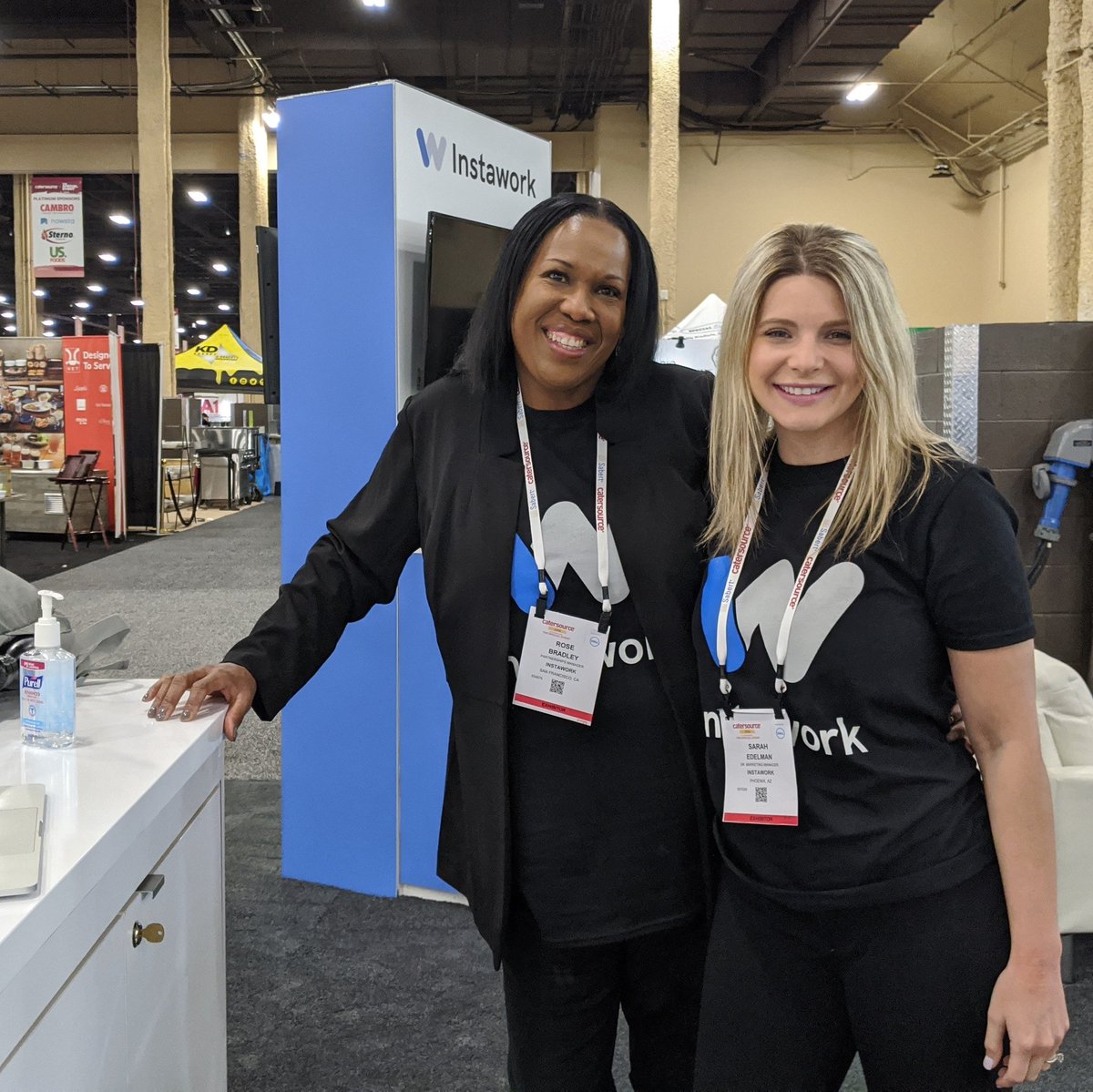 instawork's tweet image. @instawork is live at the 2020 @Catersource_llc! Swing by Booth #617! #Catersource #TheSpecialEvent #catersource2020