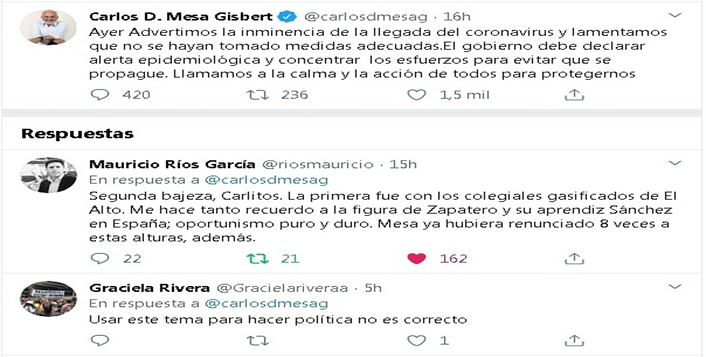 MonicaAparicioA's tweet photo. @CarlosL23473675 @noel_mollinedo @PierolaMarcelo @VanessaBolivia @PatriciaOsuna07 @Carito13440640 @DenisMir3 @CasalMauri @Alejand07215192 #11Mar #Bolivia #Coronavirus #CoronavirusBolivia 
➡️Evo lo hizo terriblemente mal...
☑️14 años de ineficiencia y retraso en salud
Ahora 
☑️Hay planes de contingencia
☑️Hay información
☑️Hay protocolos de emergencia
☑️Hay alerta epidemiológica
☑️Hay voluntad política
#EVOesZERO https://t.co/eqhMwHw9pi