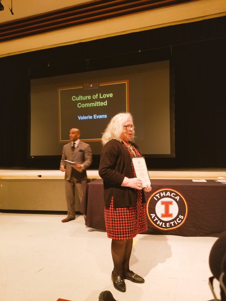 evans_vevans's tweet image. Thank you for a Certificate of Commendation from the ICSD Board of Education &quot;In honor and recognition to your commitment to fostering Equity at Boynton Middle School&quot; I was deeply touched by Dr Brown&apos;s words and feel very honored. #ICSDEquity #IthacaNYSchools @BoyntonMSIthaca