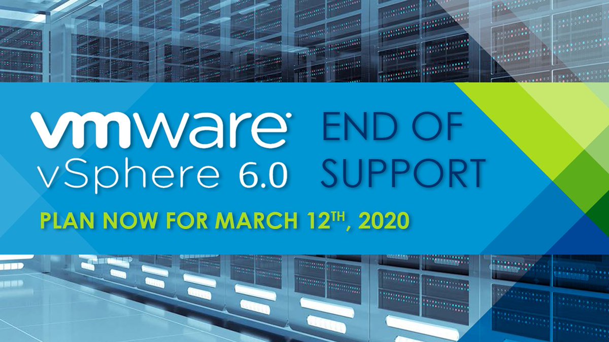 VMwarevSphere's tweet photo. Tomorrow's the day! #vSphere6 reaches End of General Support (EOGS) – which means it's time to upgrade to #vSphere7: https://t.co/AYsCB5SMrR https://t.co/4z8lQOSwII