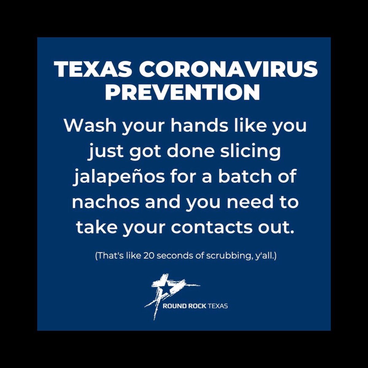 RobertsonOptics's tweet photo. Just a little humor to brighten your Wednesday and also a serious reminder to wash your hands — ESPECIALLY if you’re handling contact #lenses 😅 (TAG: @roundrocktexas via Instagram) https://t.co/qWJHqwWTYw