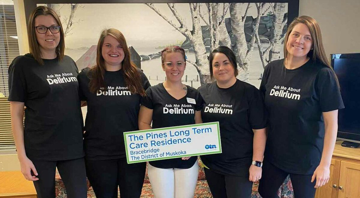 StaceySluteBSS's tweet photo. Increasing awareness about delirium in the elderly! #WDAD2020 https://t.co/1AhMfTAW0d