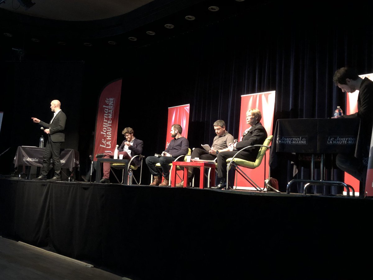 JKaci52's tweet photo. Début du débat organisé par le JHM #municipales2020 #Chaumontnaturellement #christineguillemy @Ville_Chaumont https://t.co/xX2l9zoS1v