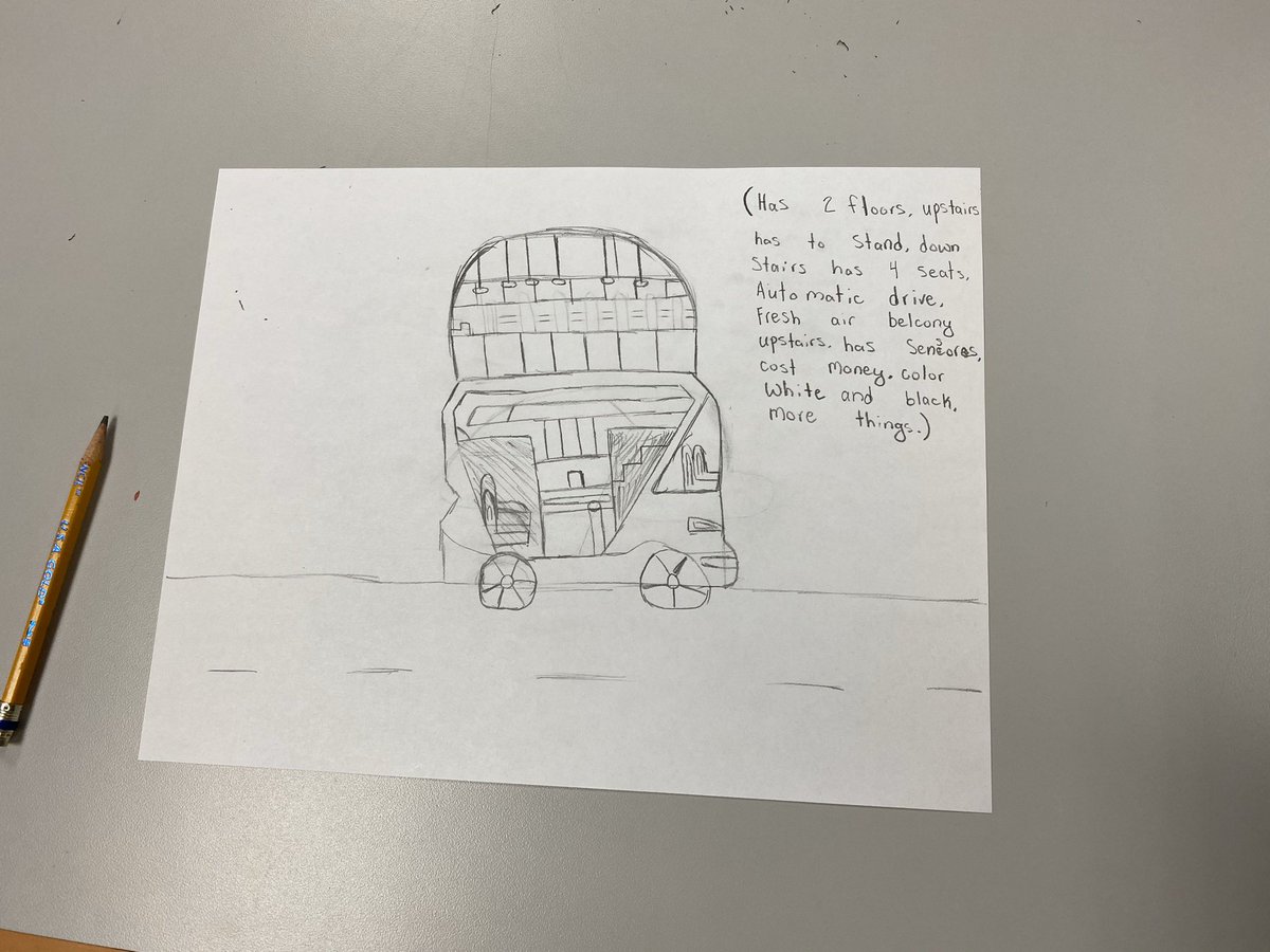 katiebillie_'s tweet photo. Students in 3rd through 7th grade  designed a futuristic vehicle for them to get to school in at #62Intersession! #62Learns #62ICS https://t.co/DJEIAaQy9l
