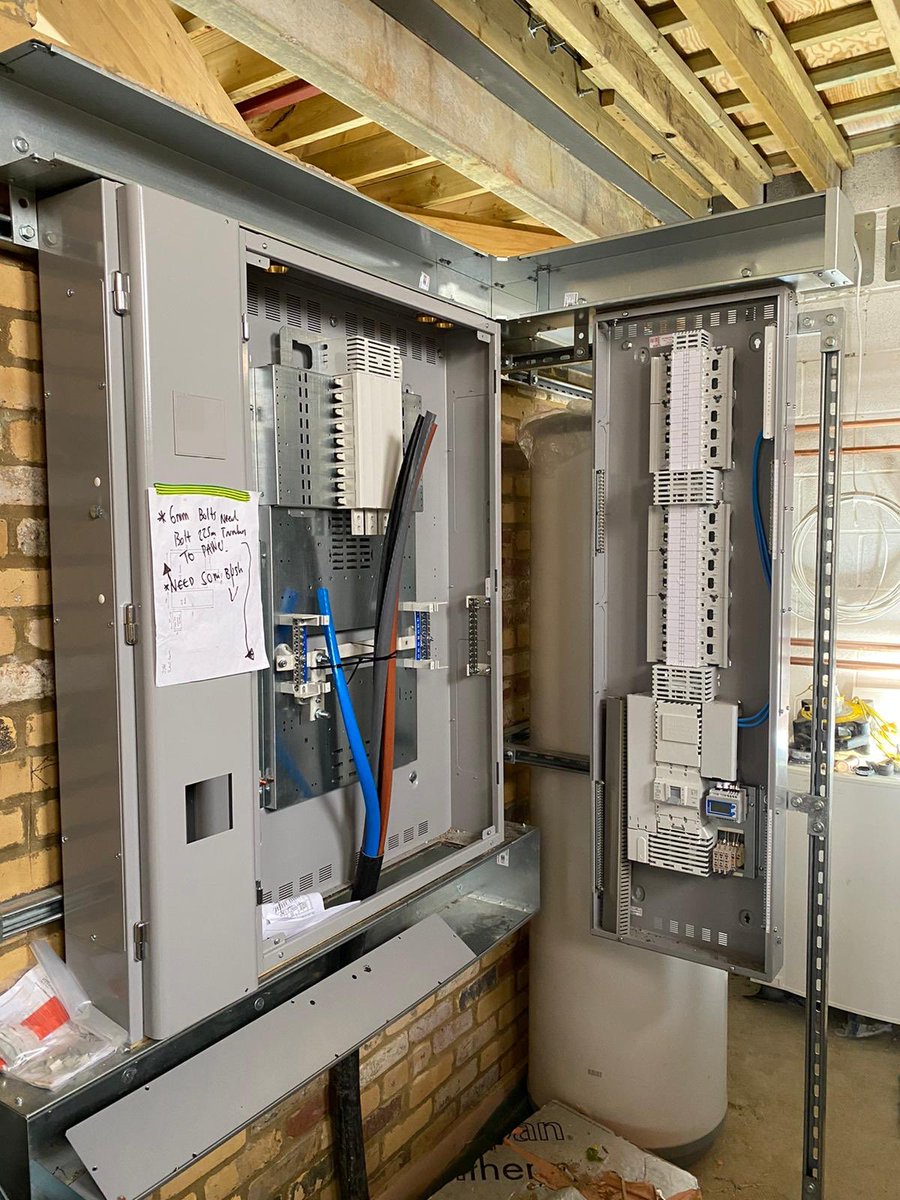 WOW - panel board and MCB board at JJBS Enfield