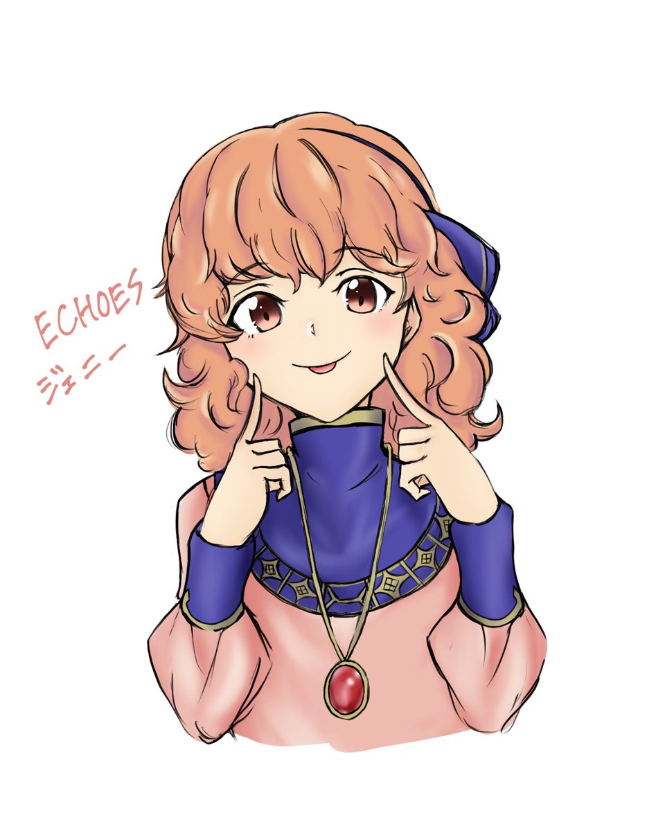 「リクエストいただいたECHOESからジェニーちゃん。 」|ばねろんのイラスト