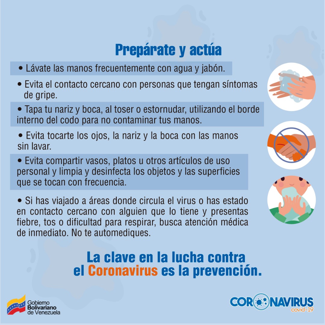 Minhvi_Oficial's tweet photo. #TipsMinhvi || Para prevenir el #Coronavirus limpia y desinfecta los objetos y las superficies que se tocan frecuentemente, utilizando un producto común de limpieza de uso doméstico o toallita https://t.co/lvN4fKQHfh
