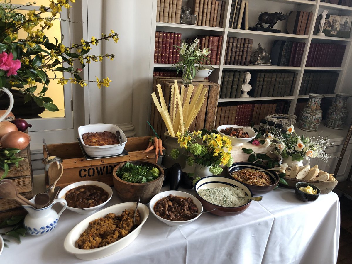 CowdrayEstate's tweet photo. A wonderful lunch today for the launch of #CowdrayKitchen @CowdrayHouse. Join us this Saturday @CowdrayFarmShop for a Cowdray Kitchen Tasting Day 🍴💛 We would love to know your favourite! #cowdrayfavourite #cowdrayproduce https://t.co/bi7vqjOWJf https://t.co/iyqyzbgfOE