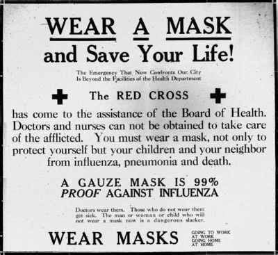 Spanish Flu recommendations from 1919: