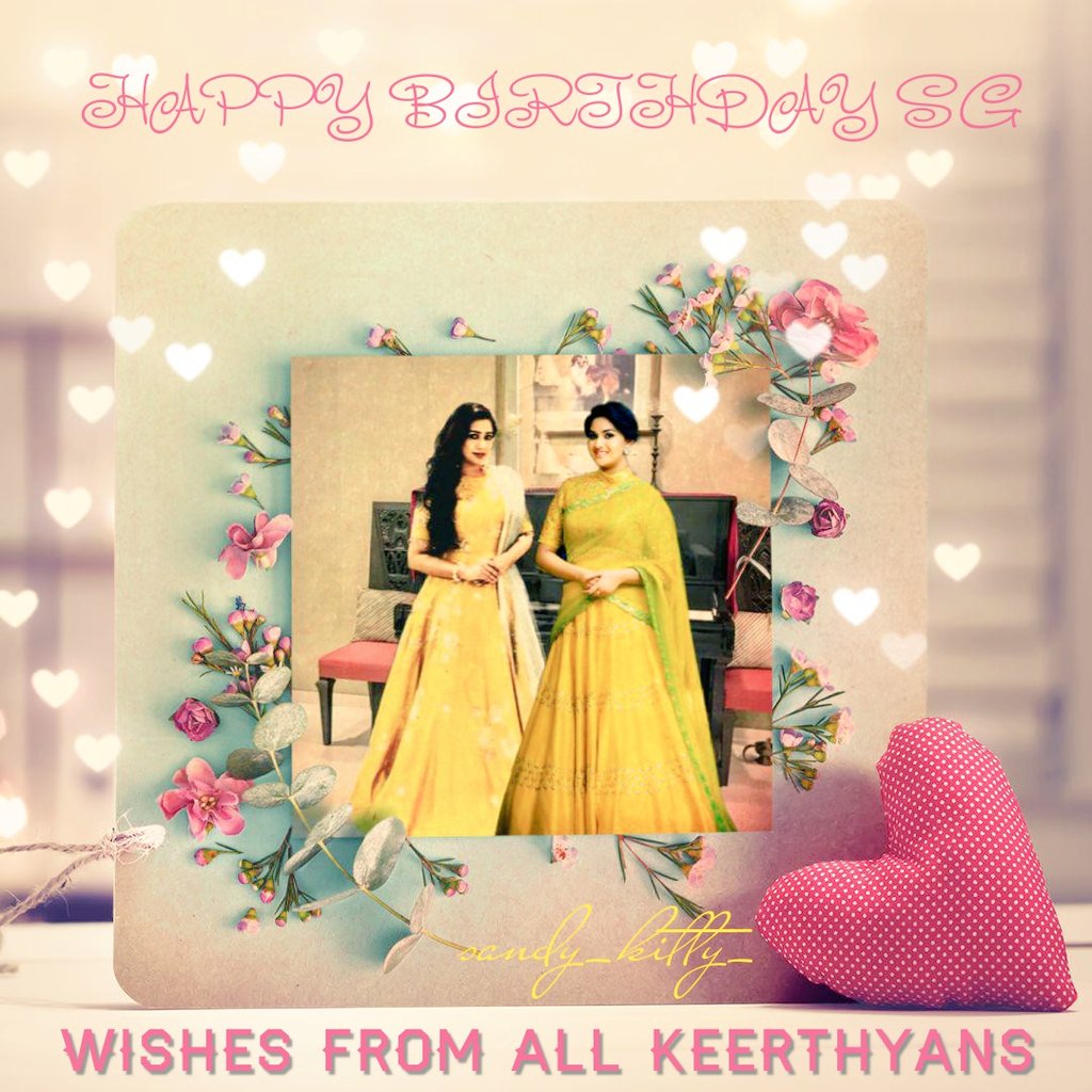 Sandy_kitty_'s tweet photo. Happy Birthday @shreyaghoshal ❤️
Mine one & only fabb singer 😘
Always addicted to #Munbaevaa , #Neeuravaga , #Pookale & #Naanikoni 😌..
Wishing my another QUEEN the only success and happiness 😀😘...
Wishes on behalf of all @KeerthyOfficial Fans ☺️
#HappyBirthdayShreyaGhoshal https://t.co/ax4uM0Vwq4