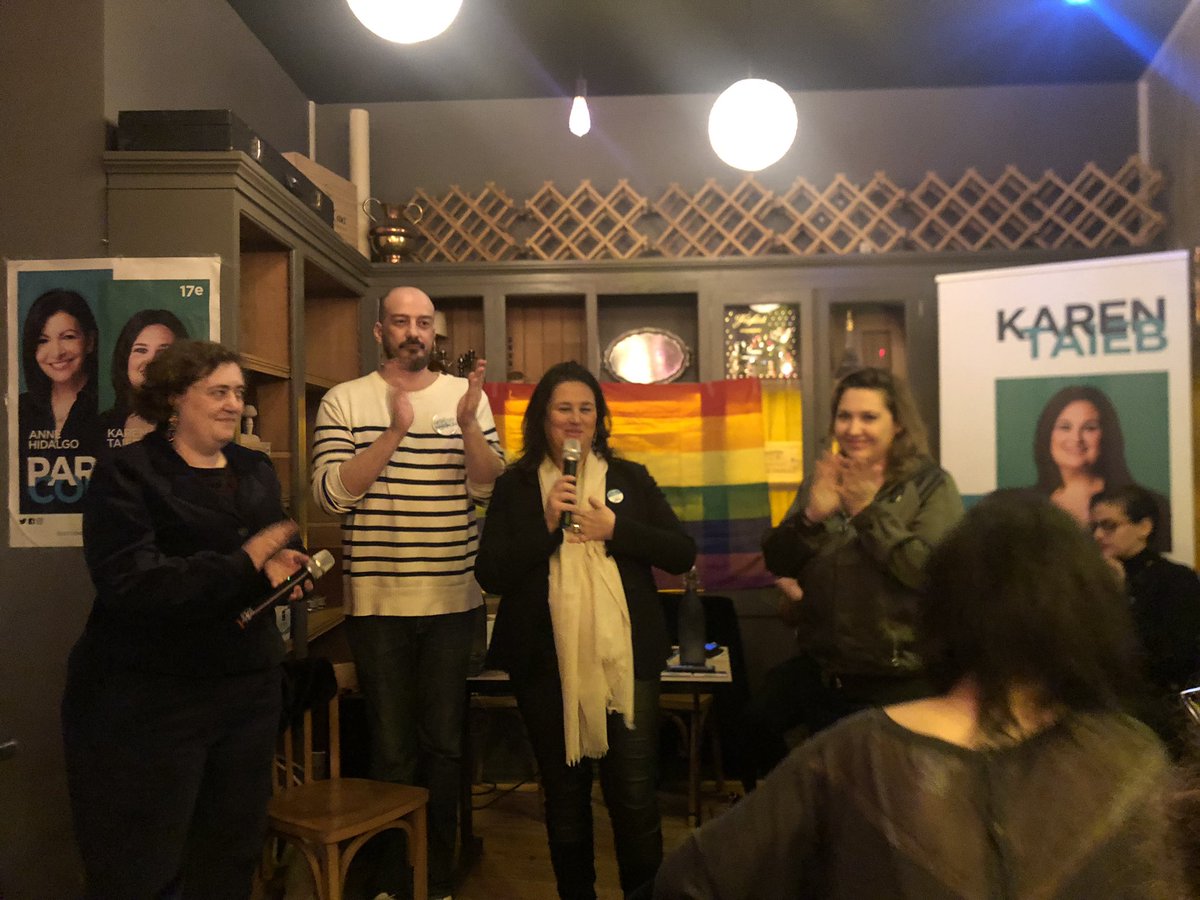 FiertesEnCommun's tweet photo. La rencontre « Être #LGBT+ dans notre 17ème » commence  autour de @karen_taieb @Guill_Melanie @Helenebidard @florabolter. Pour un #Paris17 pleinement #inclusif et #solidaire, pour toutes et tous💚🏳️‍🌈 https://t.co/x6ReTku7F8