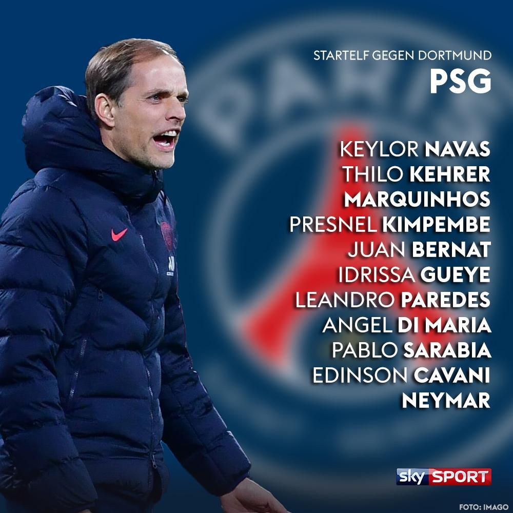 Wett tipp, prognose & quoten 23.8.2020. Psg Aufstellung 2020 : Sky Sport On Twitter Mit Dieser Aufstellung Will Der Bvb Das Viertelfinal Ticket Losen Bei Psg Sitzt Kylian Mbappe Auf Der Bank Psgbvb Skycl Https T Co Fjaslyzdec