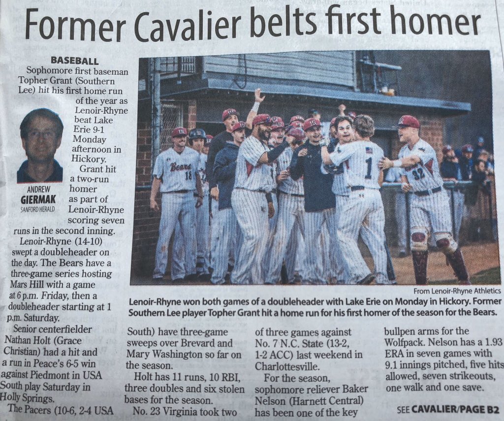 SLHScavs's tweet photo. Way to go Topher! #onceacav #alwaysacav https://t.co/P7ywJ3HkML