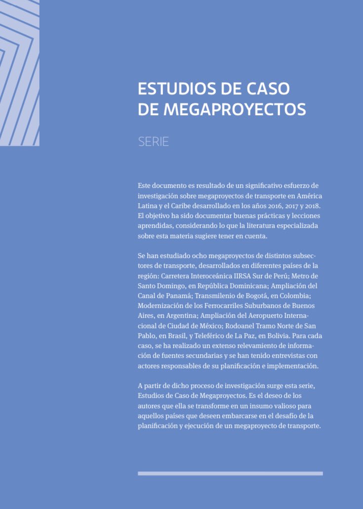 Nueva publicación de la serie Estudios de Caso de #Megaproyectos | Caso 5 - Ferrocarriles Metropolitanos de Buenos Aires | Los megaproyectos como agentes de cambio en problemas mal estructurados | @BID_Transporte | Link a la publicación: bit.ly/38DuoHH