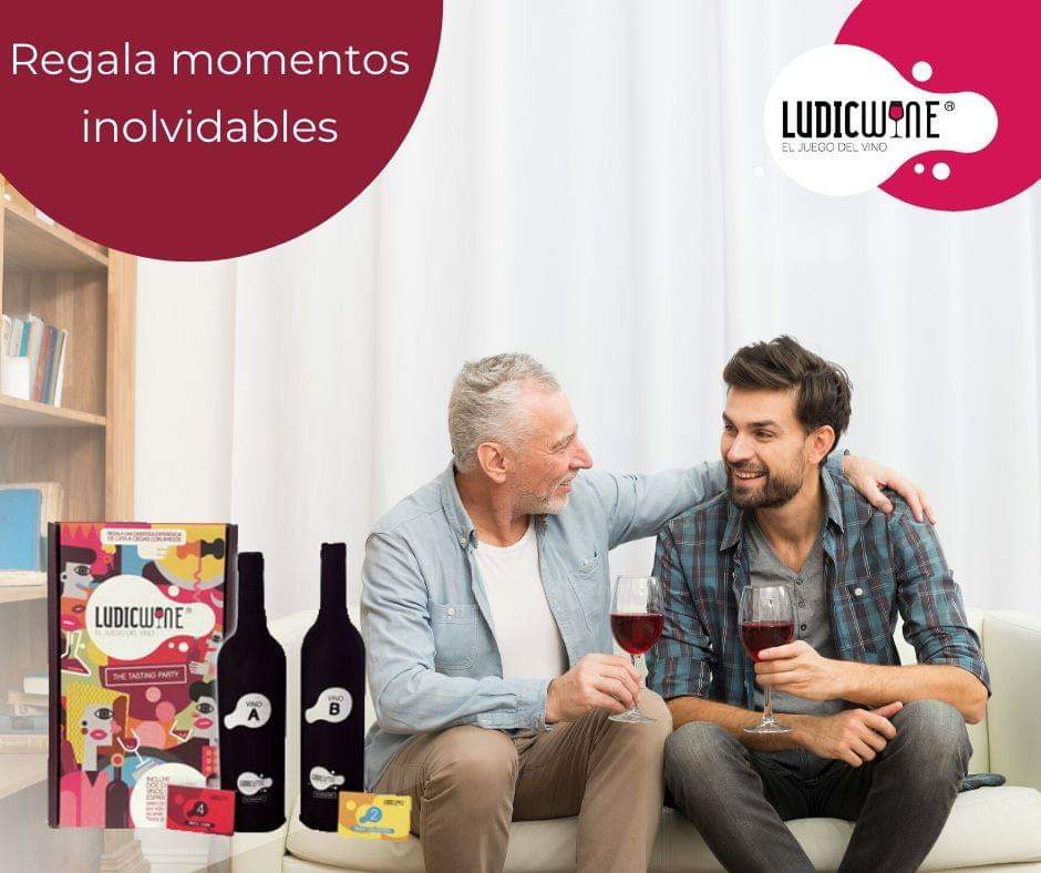 Este Día del Padre olvídate de las corbatas o carteras… Este año regálale tu #compañía, regálale #momentosinolvidables 🍷😍 ¡Le encantará!

👉 ludicwine.com

#ludicwine #cataaciegas #padres #diadelpadre  #vino #juegodelvino #regalosoriginales #cata #cena #CODVID19