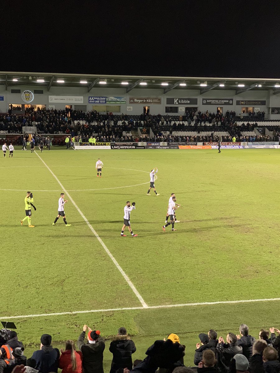 A great performance from <a href="/saintmirrenfc/">St Mirren FC</a> tonight! 👏👏👏