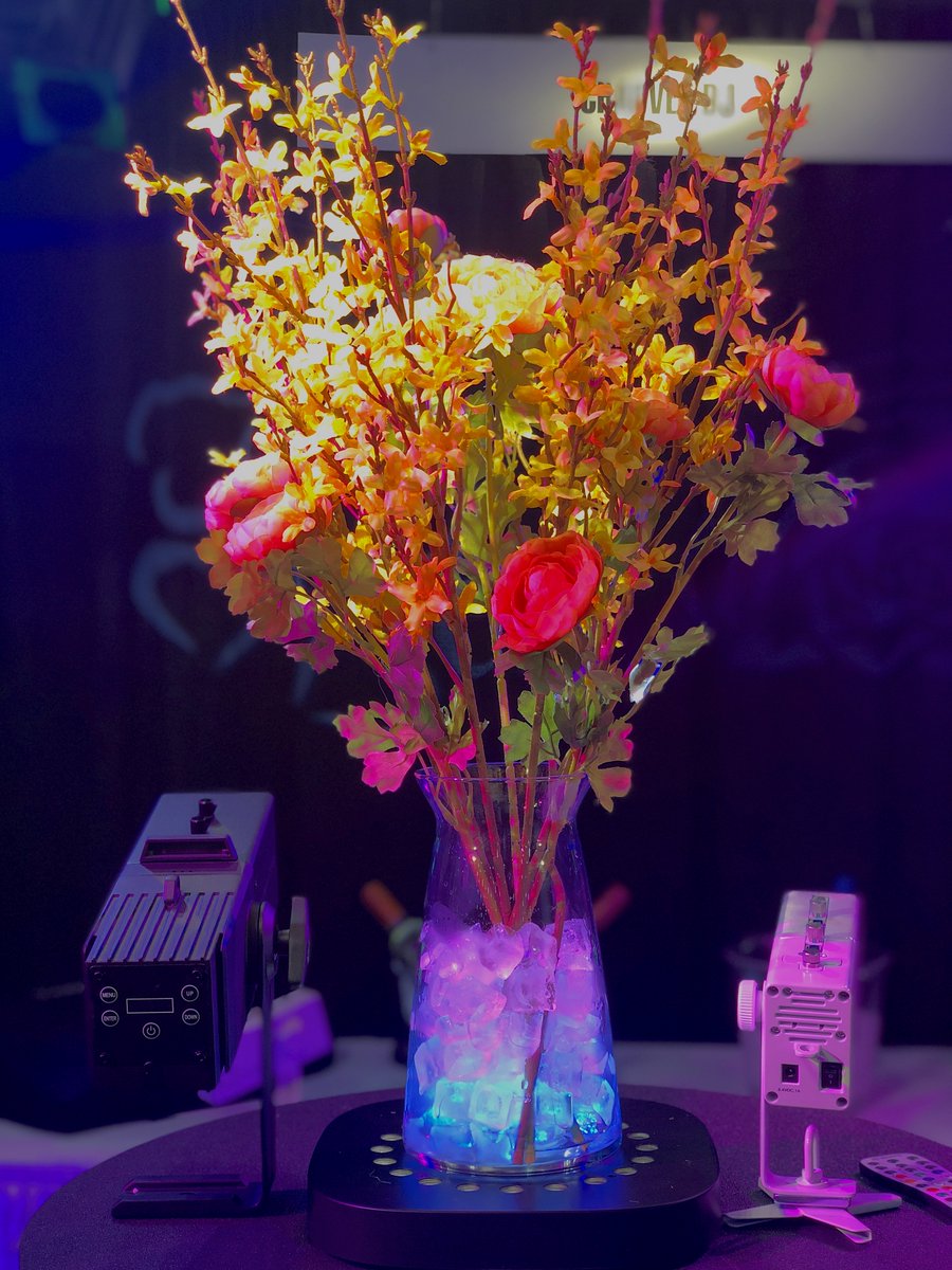 ChauvetDJ's tweet image. Stop by #CHAUVETDJ booth 2317 at The Special Events Show in #LasVegas! Featured gear: Freedom Centerpiece &amp;amp; award winning Freedom H1, gobo projectors &amp;amp; pinspots, uplighting, or fixtures available in all white housing to blend into event decor! #Catersource2020 #LightWhatYouDo