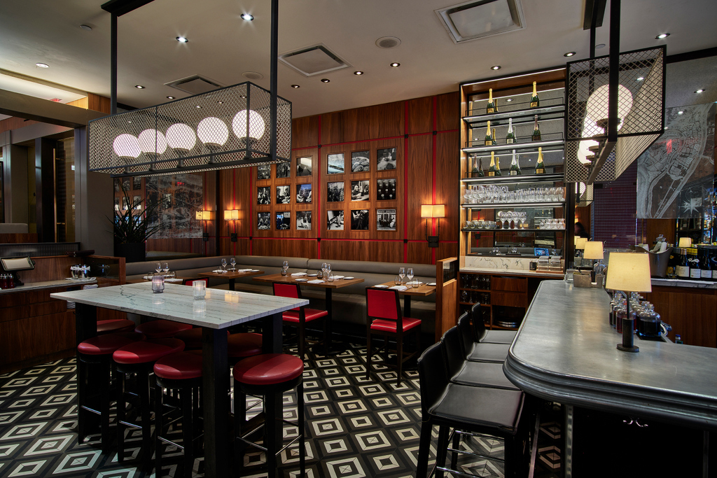 Whether you're stopping in for a cocktail and a snack, or enjoying a lengthy lunch with friends, our bar is the perfect setting.