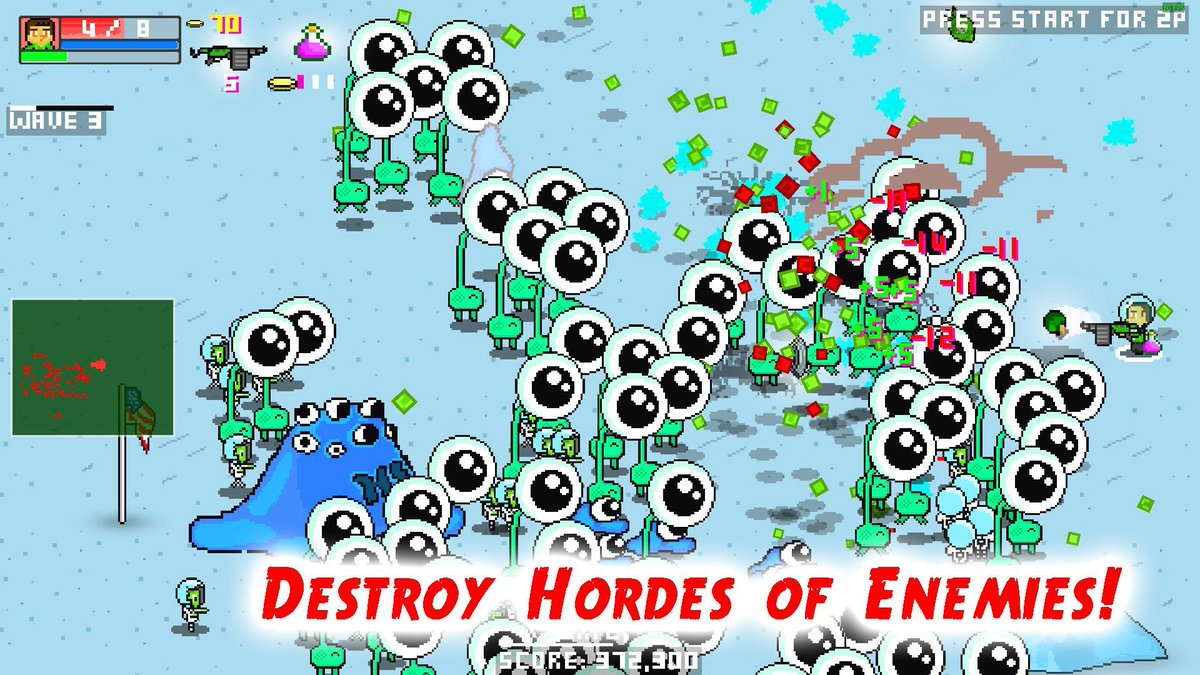 Zombie Party is a #retro rampage of fun and over-the-top #roguelike action! Play now on #Steam! #indie #gaming goo.gl/iRlo7W    ~@