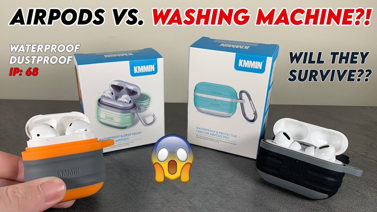 YitReviews's tweet photo. AirPods VS Washing Machine??? https://t.co/EFaP9BzIfV https://t.co/OZHaK2o6Py